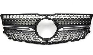 Решетка радиатора Diamonds Black для Mercedes Benz GLK Class X204 2013-2015